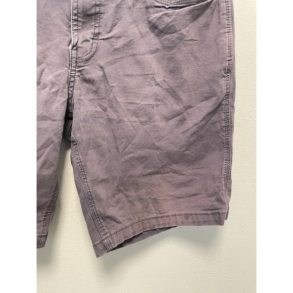 Ariat Mens Rebar M4 Low Rise Shorts Size 31 Gray Canvas Cargo Stretch Utility - Picture 3 of 11